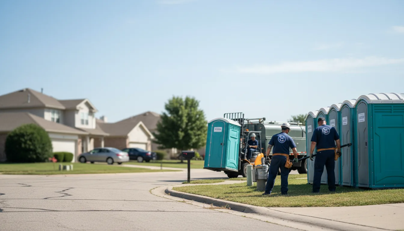 Porta Potty Rental in Bluffs, IL near me